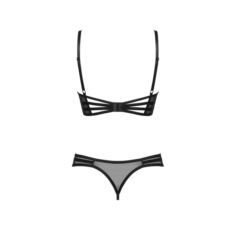 Комплект Obsessive Roxelia 2-pcs crotchless set M/L Комплект Obsessive Roxelia 2-pcs crotchless set M/L