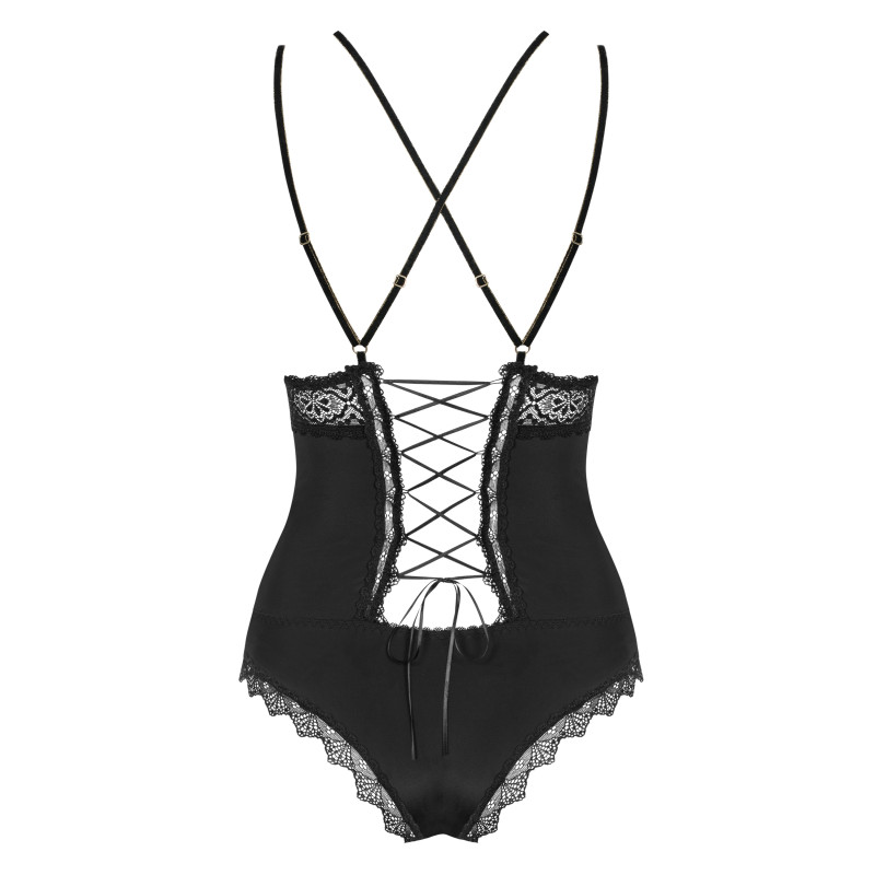 Боди Obsessive Lolitte Черный L/XL