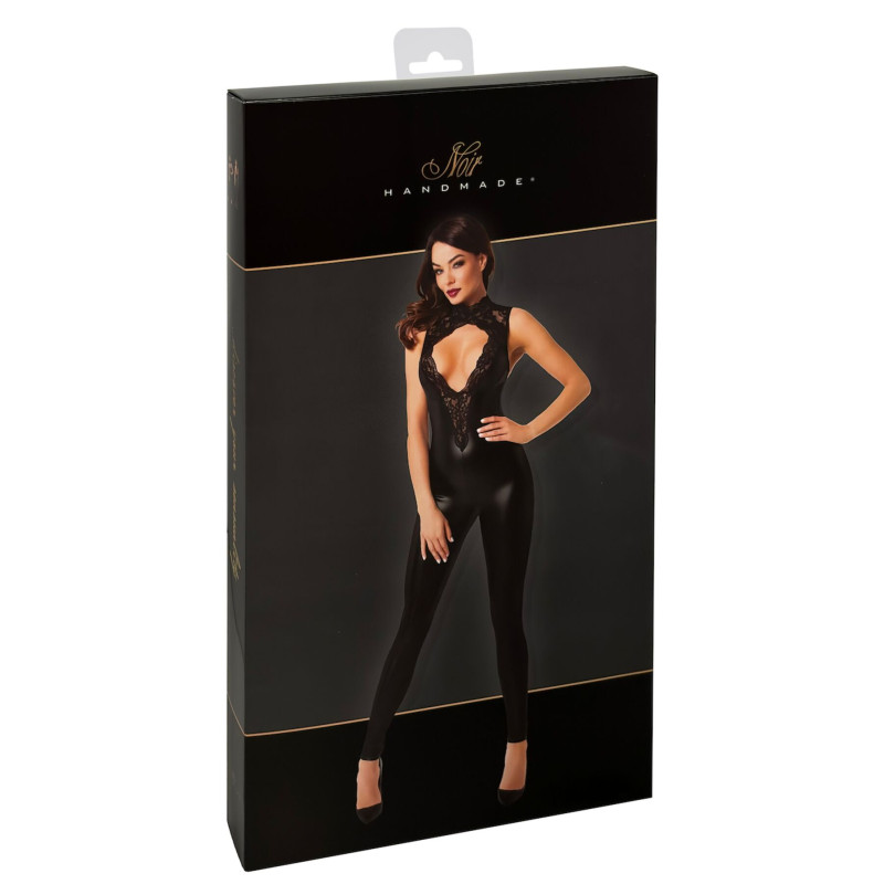 Комбинезон Noir Handmade F342 Powerwetlook and lace overall - M Комбинезон Noir Handmade F342 Powerwetlook and lace overall - M