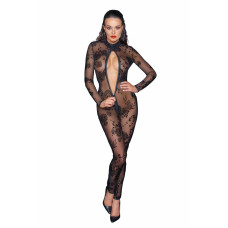 Сетчатый бодистокинг Noir Handmade F237 Long tulle overall, M