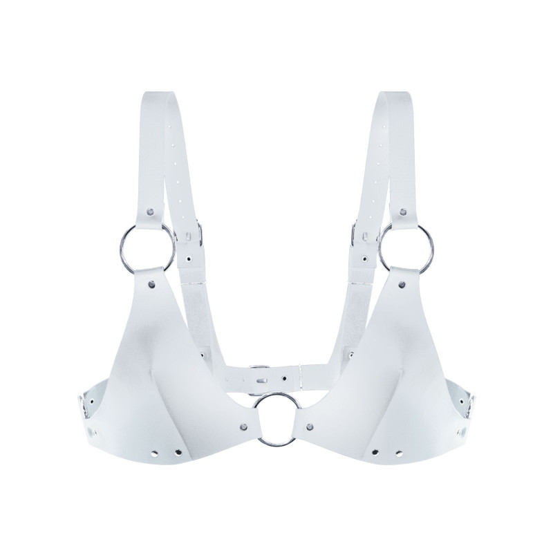 Лиф из натуральной кожи Feral Feelings - Bikini Top White Лиф из натуральной кожи Feral Feelings - Bikini Top White