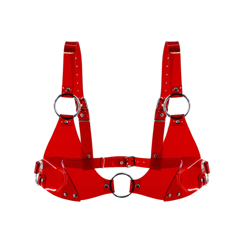 Ліф класичний Feral Feelings - Bikini Top Red Trasparent Ліф класичний Feral Feelings - Bikini Top Red Trasparent