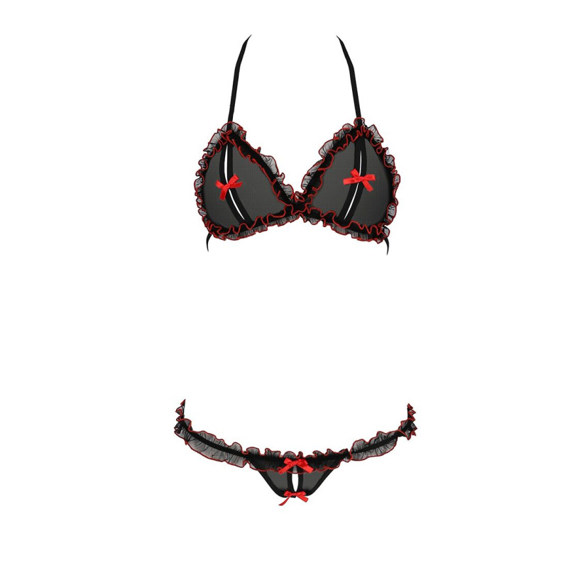 Комплект білизни Passion GIANA BIKINI XXL/XXXL Чорний Комплект білизни Passion GIANA BIKINI XXL/XXXL Чорний