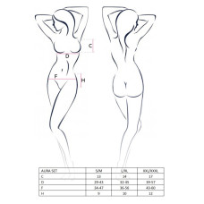 Еротичний набір Passion Erotic Line AURA SET S/M Чорний