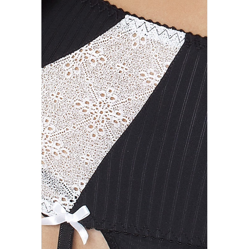 Комплект еротичної білизни Passion LARISA SET 4XL/5XL Чорний Комплект еротичної білизни Passion LARISA SET 4XL/5XL Чорний