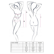 Пеньюар Passion EVANE CHEMISE L/XL Червоний