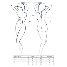 Сексуальний Корсет Passion ROXY CORSET S/M Білий