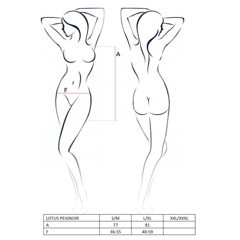 Женский эротический Пеньюар Passion LOTUS PEIGNOIR XXL/XXXL Кремовый Женский эротический Пеньюар Passion LOTUS PEIGNOIR XXL/XXXL Кремовый