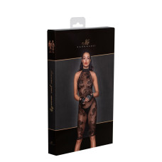 Платье Noir Handmade F240 Midi tulle dress with velvet straps, L