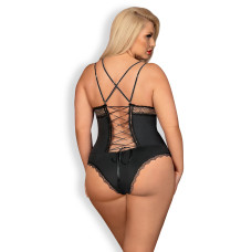 Боди Obsessive Lolitte Черный XXL