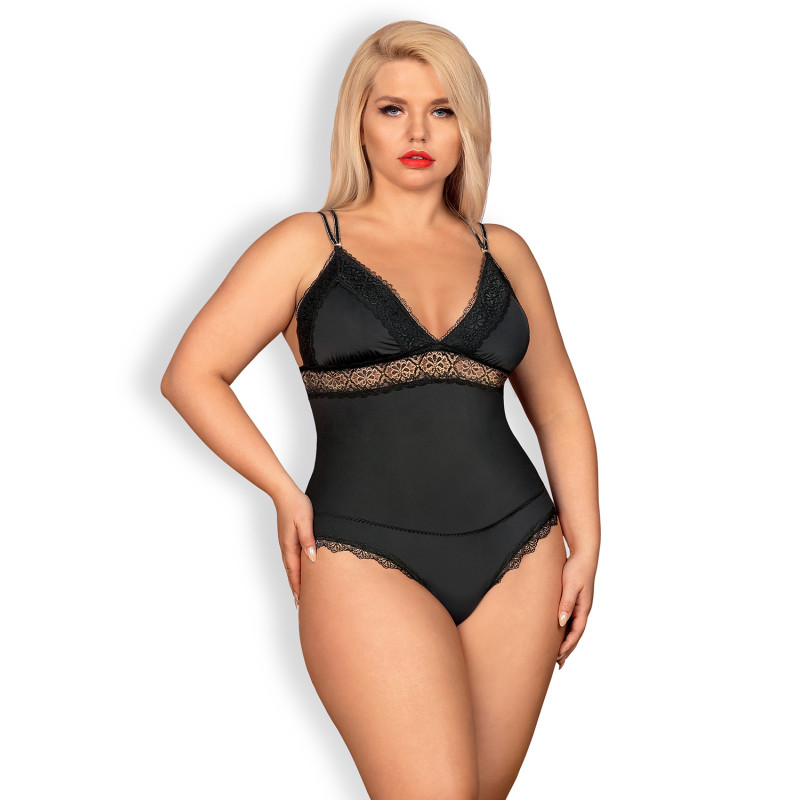 Боди Obsessive Lolitte Черный XXL Боди Obsessive Lolitte Черный XXL