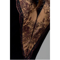 Эротический Пеньюар Passion BRIDA PEIGNOIR S/M Черный