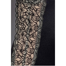 Платье беби долл Passion MONTANA CHEMISE L/XL Черное