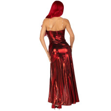 Еротична сукня Leg Avenue Shimmer bodysuit with skirt L