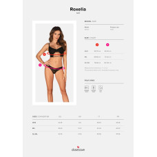 Комплект Obsessive Roxelia 2-pcs set XL/2XL