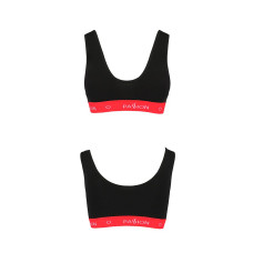 Спортивный топ на широких бретелях Passion PS003 TOP L, black