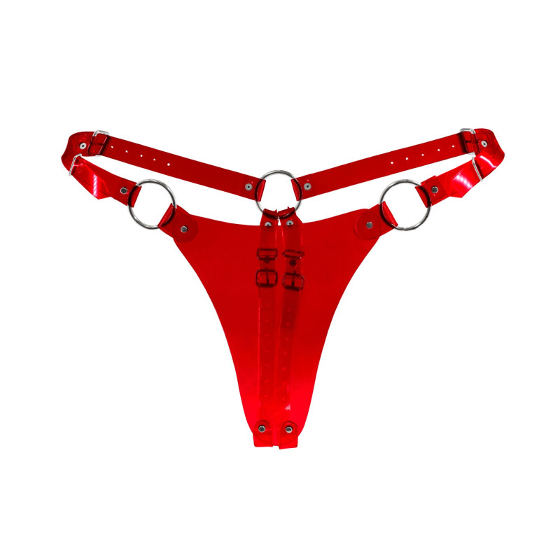 Трусики классические Feral Feelings - String Bikini Red Trasparent Трусики классические Feral Feelings - String Bikini Red Trasparent