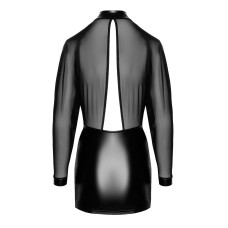 Платье Noir Handmade F348 Powerwetlook and tulle dress - 4XL