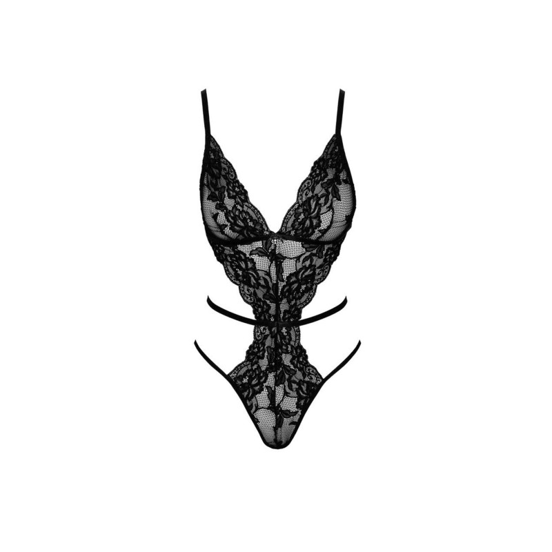 Боді Noir Handmade Kissable French Kiss Body L/XL Боді Noir Handmade Kissable French Kiss Body L/XL