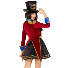 Костюм циркачки Leg Avenue Classic Ringmaster Costume M, платье, шляпа