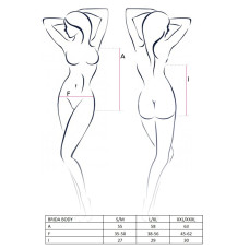 Боди Passion BRIDA BODY L/XL Черное