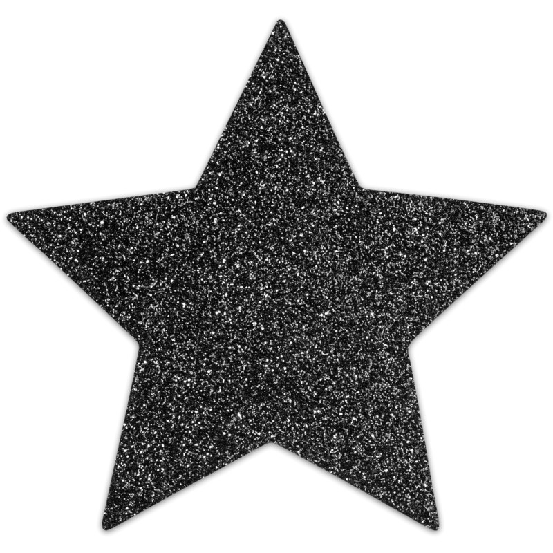 Пестіс стікіні Bijoux Indiscrets Flash Star Чорні