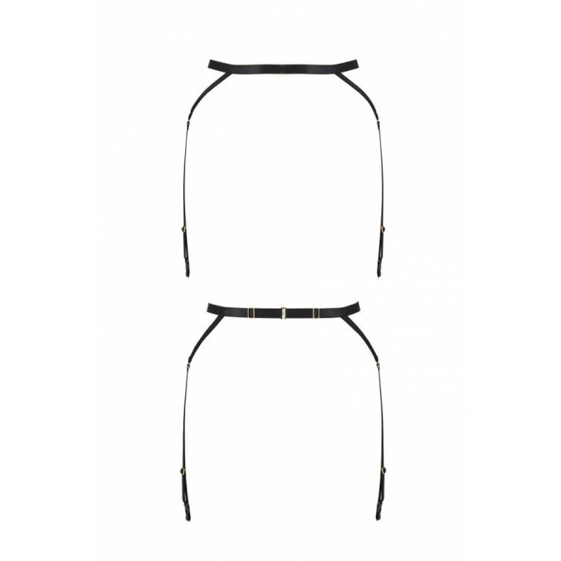 Пояс-стрепы с подвязками для чулок Passion Exclusive MEGGY GARTER BELT black S/M Пояс-стрепы с подвязками для чулок Passion Exclusive MEGGY GARTER BELT black S/M