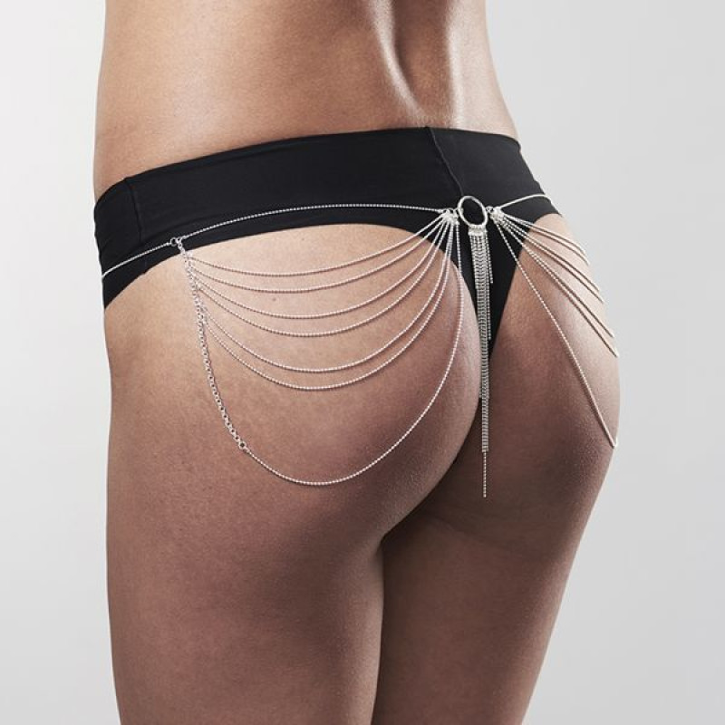Ланцюжок трусики або ліф Bijoux Indiscrets Magnifique Waist Chain Сріблястий Ланцюжок трусики або ліф Bijoux Indiscrets Magnifique Waist Chain Сріблястий