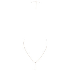 Цепочка для бюста с кулоном-совой Obsessive Bijou 901