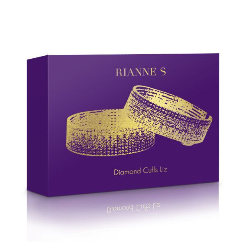 Лакшери наручники-браслеты с кристаллами Rianne S: Diamond Cuffs, подарочная упаковка Лакшери наручники-браслеты с кристаллами Rianne S: Diamond Cuffs, подарочная упаковка