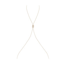 Цепочка для бюста с кулоном-совой Obsessive Bijou 901