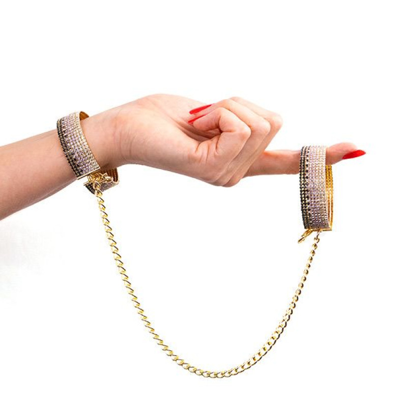 Лакшери наручники-браслеты с кристаллами Rianne S: Diamond Cuffs, подарочная упаковка Лакшери наручники-браслеты с кристаллами Rianne S: Diamond Cuffs, подарочная упаковка