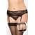 Пояс для чулок SoftLine Garterbelt 3316 XXXL Черный