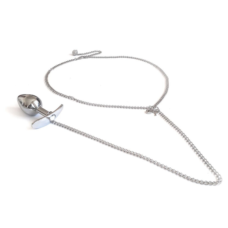 Прикраса на тіло Art of Sex - Long Wear з металевою анальною пробкою М Прикраса на тіло Art of Sex - Long Wear з металевою анальною пробкою М