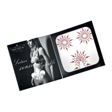Пэстис из кристаллов Petits Joujoux Gloria set of 3 Красные