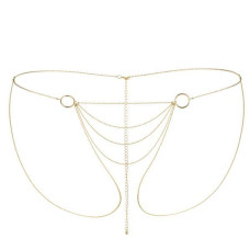 Ланцюжок трусики Bijoux Indiscrets Magnifique Bikini Chain Золотий