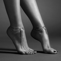 Прикраса для ніг Bijoux Indiscrets Magnifique Feet Chain - Gold