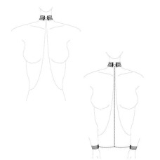 Ланцюжок нашийник Bijoux Indiscrets MAGNIFIQUE Collar Золотий