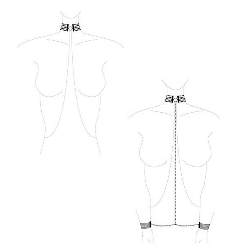 Ланцюжок нашийник Bijoux Indiscrets MAGNIFIQUE Collar Золотий Ланцюжок нашийник Bijoux Indiscrets MAGNIFIQUE Collar Золотий