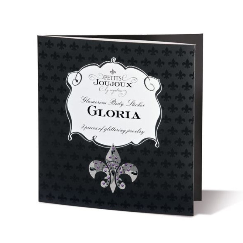 Пэстис из кристаллов Petits Joujoux Gloria set of 3 Черные/Розовые Пэстис из кристаллов Petits Joujoux Gloria set of 3 Черные/Розовые