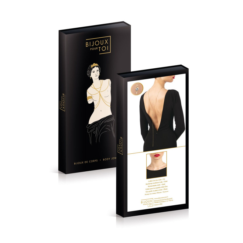 Кольє на спину Bijoux Pour Toi - Julie Gold Кольє на спину Bijoux Pour Toi - Julie Gold