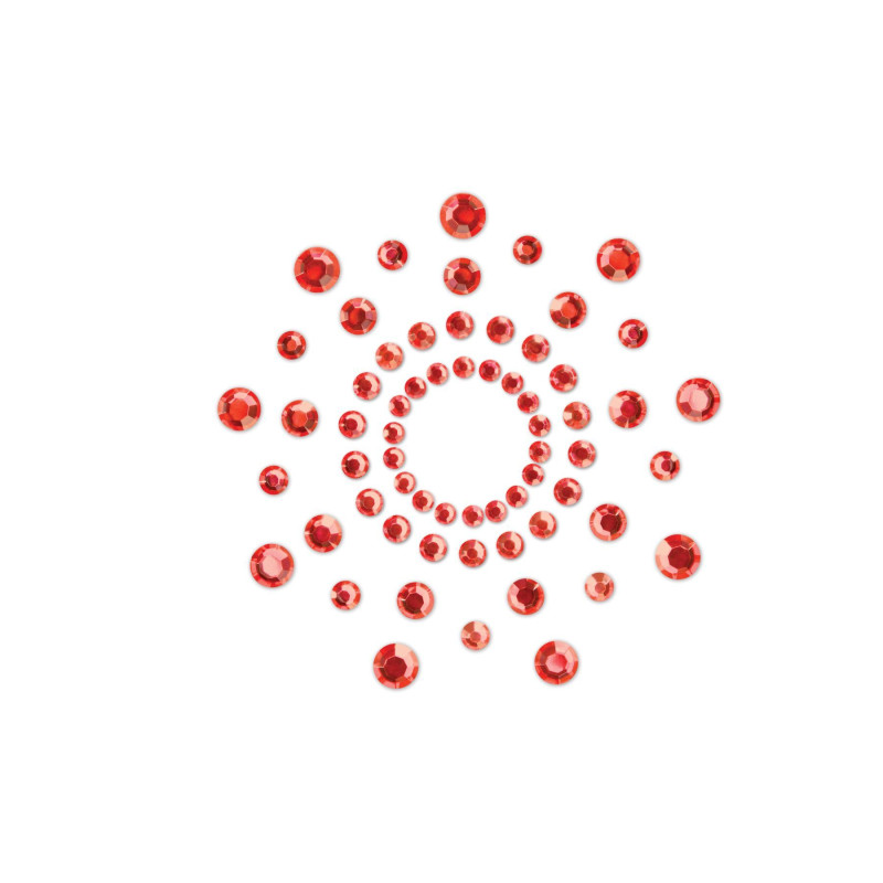 Пестіс із кристалів Bijoux Indiscrets Mimi Червоні