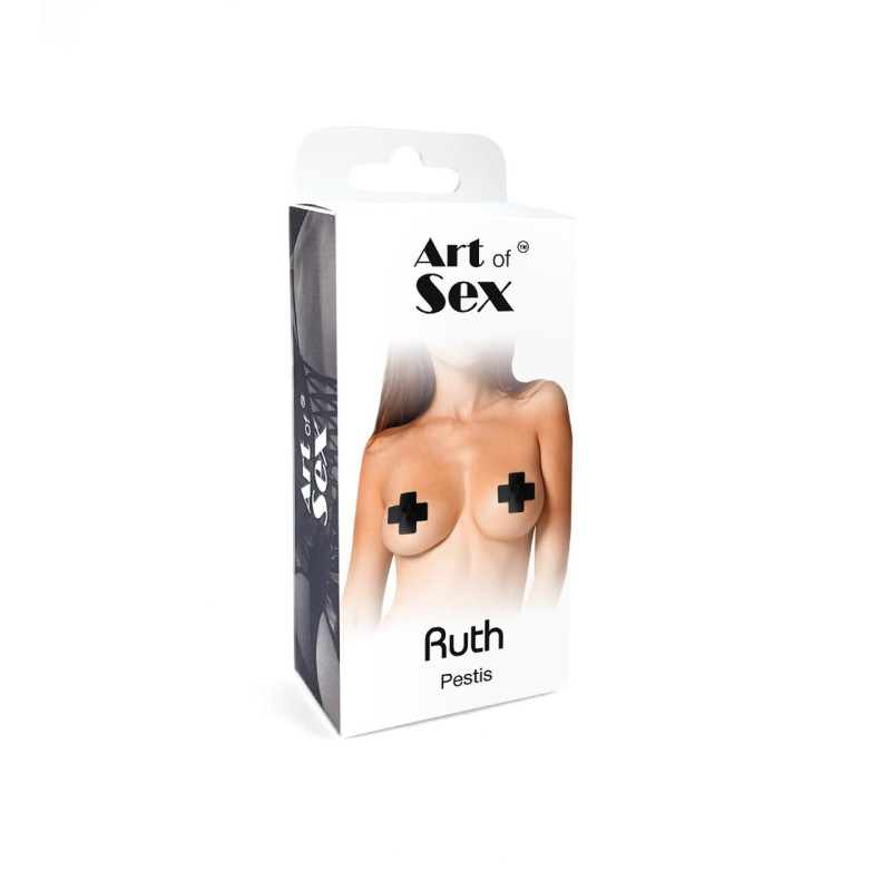 Сексуальные наклейки на грудь Art of Sex – Ruth. Черный Сексуальные наклейки на грудь Art of Sex – Ruth. Черный