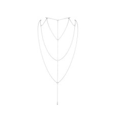 Ланцюжок для спини Bijoux Indiscrets Magnifique Back and Cleavage Chain Сріблястий