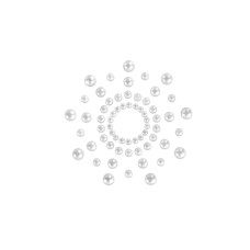 Пестіс із кристалів Bijoux Indiscrets Mimi Білі