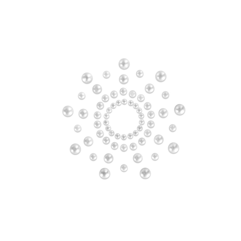 Пэстис из кристаллов Bijoux Indiscrets Mimi Белые Пэстис из кристаллов Bijoux Indiscrets Mimi Белые