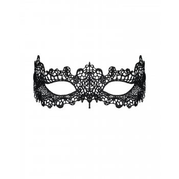 Кружевная маска Obsessive A701 mask, черная, единственный размер