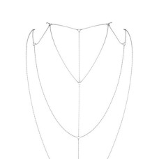 Ланцюжок для спини Bijoux Indiscrets Magnifique Back and Cleavage Chain Сріблястий