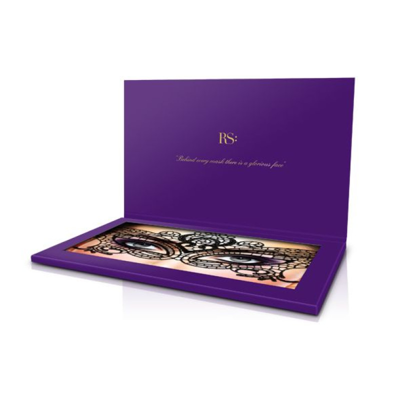 Ажурна маска на обличчя RIANNE S - Masque III зі стрічками-зав'язками Ажурна маска на обличчя RIANNE S - Masque III зі стрічками-зав'язками