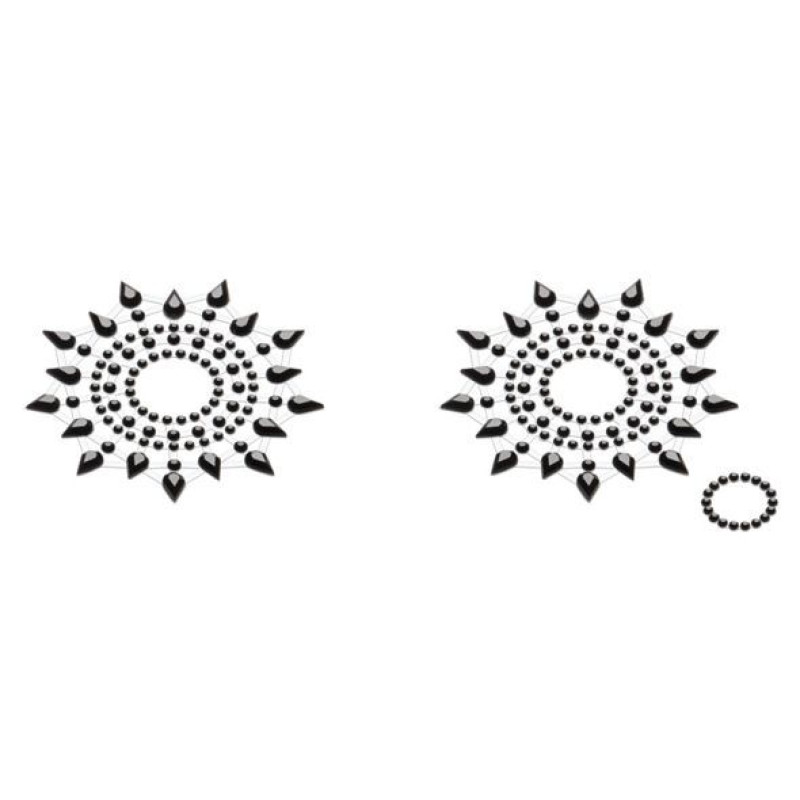 Пестіс із кристалів Petits Joujoux Gloria set of 2 Чорні Пестіс із кристалів Petits Joujoux Gloria set of 2 Чорні